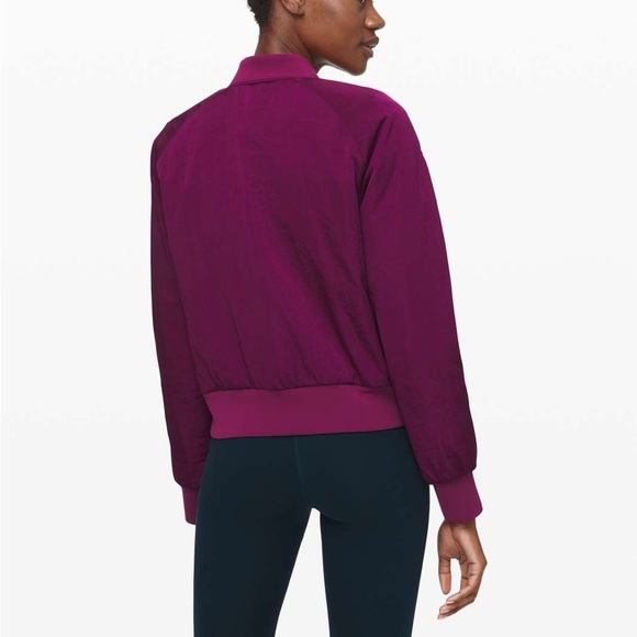 Lululemon Non-Stop Bomber *Reversible in Marvel - Picture 13 of 14